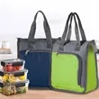 Insulated Lunch Cooler Tote Bag with Zipper Work School | https://www.bestnamebadges.com