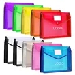 Translucent File Envelope with Snap Closure & Label Slot | https://www.bestnamebadges.com