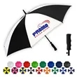 58" Windproof Golf Umbrella Auto Open Travel UV Protection | https://www.bestnamebadges.com