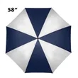 58" Windproof Golf Umbrella Auto Open Travel UV Protection | https://www.bestnamebadges.com