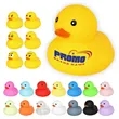 Colorful Rubber Duck Mini Floating Bath Toys Squeezable | https://www.bestnamebadges.com