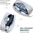Large Capacity Tech Organizer Waterproof Accessories Case | https://www.bestnamebadges.com