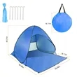 Pop-Up Beach Tent UV Protection Waterproof Portable Shade | https://www.bestnamebadges.com