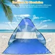 Pop-Up Beach Tent UV Protection Waterproof Portable Shade | https://www.bestnamebadges.com