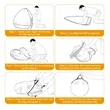 Pop-Up Beach Tent UV Protection Waterproof Portable Shade | https://www.bestnamebadges.com