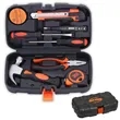 Compact General Hand Tool Kit Home Essentials 9-Piece Set | https://www.bestnamebadges.com