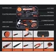 Compact General Hand Tool Kit Home Essentials 9-Piece Set | https://www.bestnamebadges.com