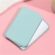 Portable Mini Makeup Mirror Travel PU Leather Collapsible | https://www.bestnamebadges.com