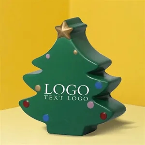 Christmas Tree Stress Ball | https://www.bestnamebadges.com