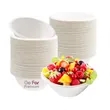 100 Pack 8 oz Disposable Paper Bowls | https://www.bestnamebadges.com