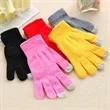Touchscreen Winter Knit Gloves For Smartphone Soft Warm | https://www.bestnamebadges.com
