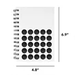 Push Pop Spiral Lined Notebook Fun Bubble Stress Relief | https://www.bestnamebadges.com