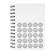Push Pop Spiral Lined Notebook Fun Bubble Stress Relief | https://www.bestnamebadges.com