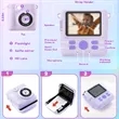 Mini Kids Instant Print Camera Birthday Travel Cute Fun Gift | https://www.bestnamebadges.com
