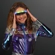 Spaceman light up futuristic sunglasses | https://www.bestnamebadges.com