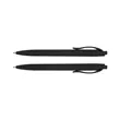 Rubberized Barrel Sleek Write Pen | https://www.bestnamebadges.com