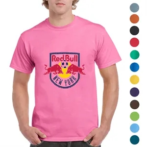 Gildan 6.1 oz 100% Preshrunk Cotton T shirt w/ Custom Logo | https://www.bestnamebadges.com
