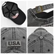 Washed Vintage Baseball Cap | https://www.bestnamebadges.com
