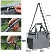 Lunch Box W/ Handles  Backpacks Cooler | https://www.bestnamebadges.com
