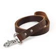 Crazy Horse Leather Lanyards | https://www.bestnamebadges.com