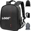 Waterproof DSLR Camera Backpack Custom Photography Bag | https://www.bestnamebadges.com