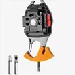 In Stock Rechargeable COB LED Keychain Clip Light With Hook | https://www.bestnamebadges.com