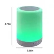 In Stock Touch Control Bluetooth Speaker LED Night Light | https://www.bestnamebadges.com