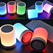 In Stock Touch Control Bluetooth Speaker LED Night Light | https://www.bestnamebadges.com