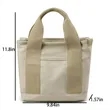 In Stock Reusable Canvas Tote Bag Handle For Daily Carry | https://www.bestnamebadges.com