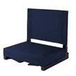 Steel Frame Bleachers Stadium Chair | https://www.bestnamebadges.com