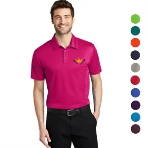 Port Authority Silk Touch Performance Polo w/ Screen Print