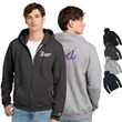 Champion® Powerblend® Full-Zip Hoodie | https://www.bestnamebadges.com