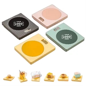 Automatic Heating Cup Coaster with 2 Modes for Home Office | https://www.bestnamebadges.com