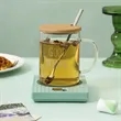 Automatic Heating Cup Coaster with 2 Modes for Home Office | https://www.bestnamebadges.com