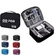Three-Layer Electronic Accessories Bag | https://www.bestnamebadges.com