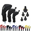 3 Pcs Golf Club Head Cover | https://www.bestnamebadges.com