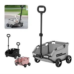 Dog Stroller 4 Wheels Folding