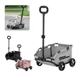 Dog Stroller 4 Wheels Folding | https://www.bestnamebadges.com