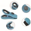 Plastic Sealing Magnetic Clips | https://www.bestnamebadges.com