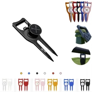 6-in-1 Premium Divot Tool & Ball Marker & Bottle Opener