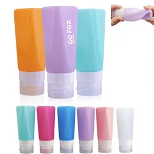 3oz Empty Refillable Soft Silicon Squeeze Tube