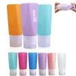 3oz Empty Refillable Soft Silicon Squeeze Tube | https://www.bestnamebadges.com