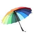 Premium 16 Panel Manual Golf Umbrella | https://www.bestnamebadges.com
