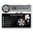 Tire Inspection Magnet - MADE IN USA | https://www.bestnamebadges.com