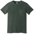 Comfort Colors® Heavyweight Ring Spun Pocket Tee | https://www.bestnamebadges.com