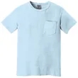 Comfort Colors® Heavyweight Ring Spun Pocket Tee | https://www.bestnamebadges.com