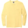 Comfort Colors® Heavyweight Ring Spun Long Sleeve Pocket Tee | https://www.bestnamebadges.com