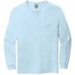 Comfort Colors® Heavyweight Ring Spun Long Sleeve Pocket Tee | https://www.bestnamebadges.com