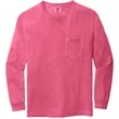 Comfort Colors® Heavyweight Ring Spun Long Sleeve Pocket Tee | https://www.bestnamebadges.com