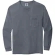 Comfort Colors® Heavyweight Ring Spun Long Sleeve Pocket Tee | https://www.bestnamebadges.com